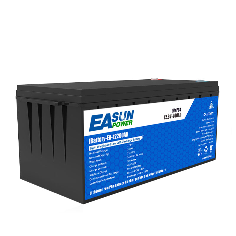Batería LiFePO4 24V 100Ah Easun, BMS 100A, Grado A, sin impuestos